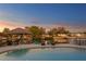 Waterfront backyard features a pool and canal access for easy boating at 3943 Fontainebleau Dr, Tampa, FL 33634