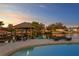 Waterfront backyard features a pool and canal access for easy boating at 3943 Fontainebleau Dr, Tampa, FL 33634