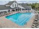 Inviting pool with lap lanes, sun loungers, and a pristine clubhouse at 11018 Courtland St, Trinity, FL 34655