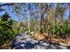 Picturesque outdoor walkway through a natural wooded setting at 12359 82Nd Avenue, Seminole, FL 33772