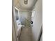 Bathroom featuring a shower with sliding glass doors and single sink at 14132 89Th Ave, Seminole, FL 33776