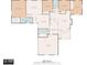 Detailed floor plan showcasing the layout of the 1917 sq ft home with the Primary Bedroom, Living Room and 3 additional bedrooms at 2580 Redwood Way, Clearwater, FL 33761