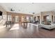 Spacious game room with a pool table, foosball, and comfortable seating areas for entertainment and relaxation at 1910 E Palm Ave # 10301, Tampa, FL 33605