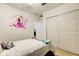 Bedroom with a ceiling fan, window, and a closet at 211 S Obrien St, Tampa, FL 33609