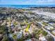 Aerial view of property showing its location within a neighborhood near the water at 2893 Turtle Ter, Palm Harbor, FL 34683