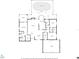 Detailed floor plan showcasing the layout of the home with dimensions and room names at 2893 Turtle Ter, Palm Harbor, FL 34683