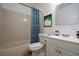 Clean, well-maintained bathroom with a bathtub and vanity, perfect for relaxation at 5511 N 32Nd St, Tampa, FL 33610