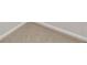 A close up image of the neutral carpet and white trim at 6224 Timberdale Ave, Wesley Chapel, FL 33545
