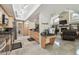 Kitchen boasts stainless appliances and granite countertop, and a breakfast bar at 1902 Sweet Bay Ct, Plant City, FL 33566