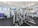 Community gym featuring weightlifting machines, treadmills and weights at 20237 Bandera Pl, Venice, FL 34293