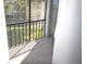 Screened porch with natural light, provides a peaceful spot to enjoy the outdoors at 256 Cypress Ln # 120, Oldsmar, FL 34677