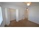 Bright bedroom featuring double closets, ceiling fan and neutral walls at 256 Cypress Ln # 120, Oldsmar, FL 34677