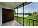 Relax on the private, screened lanai with peaceful views at 256 Cypress Ln # 120, Oldsmar, FL 34677