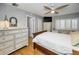 Bright bedroom with a view of the bathroom and closet at 2731 Sherbrooke Ln # D, Palm Harbor, FL 34684