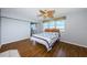 Spacious bedroom with wood floors and large windows offering natural light and a bright airy feel at 6315 Shoreline Dr # 3305, Madeira Beach, FL 33708