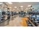 Spacious gym with a variety of exercise equipment and machines for a full body workout at 9101 Highland Ridge Way, Tampa, FL 33647