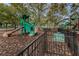 Enclosed tot lot with play structures designed for ages 2-5, emphasizing safety and fun at 9101 Highland Ridge Way, Tampa, FL 33647