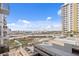 Panoramic city views with a highway and buildings, visible from the high-rise condo balcony at 1120 E Kennedy Blvd # 1126, Tampa, FL 33602