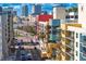 An expansive city view featuring modern architecture, vibrant street life, and blue skies at 1120 E Kennedy Blvd # 1126, Tampa, FL 33602