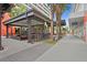 Outdoor restaurant with modern seating near palm trees for a welcoming atmosphere at 1120 E Kennedy Blvd # 1126, Tampa, FL 33602