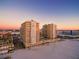 Elegant beachfront condos with a large outdoor pool, and panoramic views of the coastline at 11 San Marco St # 807, Clearwater Beach, FL 33767