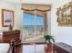 Serene bedroom with waterfront views from the sliding glass doors to the balcony at 11 San Marco St # 807, Clearwater Beach, FL 33767