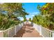 Enjoy private beach access via this scenic boardwalk at 1170 Gulf Blvd # 2001, Clearwater, FL 33767