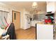 Efficient kitchen with natural lighting, essential appliances, and ample cabinet space at 13225 101St St # 462, Largo, FL 33773