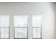 Bright interior view of windows with white blinds filtering soft, natural light at 21807 Amelia Rose Way, Land O Lakes, FL 34637