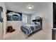 A themed bedroom with en suite bath at 7528 Paradiso Dr, Apollo Beach, FL 33572