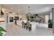 Bright kitchen features a center island with seating and modern appliances at 7528 Paradiso Dr, Apollo Beach, FL 33572