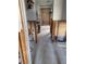 Bathroom and vanity renovation project shows exposed studs and tile flooring at 200 Country Club Dr # 903, Largo, FL 33771