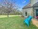Lush backyard with well-maintained lawn and patio, perfect for relaxing outdoors at 25950 Risen Star Dr, Wesley Chapel, FL 33544