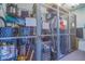 Secured storage unit with metal cage and locked doors to keep your belongings safe at 7902 Sailboat Key S Blvd # 206, South Pasadena, FL 33707
