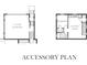 Accessory plan featuring layout for garage, bedroom, living area, and bathroom at 805 17Th Ne Ave, St Petersburg, FL 33704