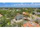 Gorgeous aerial view of the property and surrounding area near the water and close to downtown at 805 17Th Ne Ave, St Petersburg, FL 33704