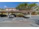 Assigned parking space in a carport structure providing coverage and shelter for residents' vehicles at 2612 Pearce Dr # 310, Clearwater, FL 33764