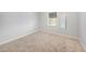 Bright bedroom features plush carpeting, fresh paint, and a sun-filled window at 3711 W Iowa Ave # 214, Tampa, FL 33611