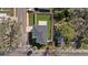 An aerial view of the property, highlighting the manicured lawn and neighborhood at 902 W Sligh Ave, Tampa, FL 33604