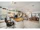 The workspace is naturally bright and has a large work area and comfortable furniture at 1472 Ivydale Rd, Spring Hill, FL 34606