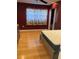 Bedroom with hardwood floors, window and closet at 1811 Ridge S Rd, Largo, FL 33778