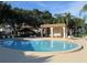 Community pool and cabana area perfect for relaxation and social gatherings at 2941 Bough Ave # D, Clearwater, FL 33760