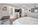 Bedroom with attached bathroom and walk in closet at 5351 Bridge St # 81, Tampa, FL 33611