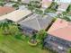Screened in lanai overlooking the spacious backyard of this single Gathering home at 5062 Stone Harbor Cir, Wimauma, FL 33598