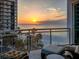 Enjoy sunset views overlooking the ocean from this condo's private balcony at 1590 Gulf Blvd # 501, Clearwater Beach, FL 33767