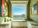 Enjoy city views from this cozy window seat with bright decor at 1590 Gulf Blvd # 501, Clearwater Beach, FL 33767