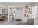 Bright entryway with stylish decor, art, and easy access to the main living areas at 1782 Coconut Dr, Venice, FL 34293