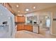 Bright, updated kitchen offers ample counter space, modern appliances, and an open layout at 1912 Acadia Greens Dr, Sun City Center, FL 33573
