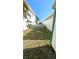 Private backyard area enhanced by a picket fence that adds a touch of charm at 602 Danube Ave, Tampa, FL 33606