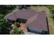 Well-maintained single Gathering home featuring a brick exterior, attached garage, and mature landscaping at 603 S Sylvan Dr, Brandon, FL 33510